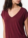 Pieces PCKAMALA T-SHIRT, Tawny Port, highres - 17095260_TawnyPort_006.jpg