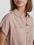 Pieces PCVINSTY LINEN-BLEND SHIRT, Nature, highres - 17124357_Nature_006.jpg