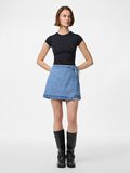 Pieces PCFLORA DENIM JUPE PORTEFEUILLE, Light Blue Denim, highres - 17159643_LightBlueDenim_005.jpg