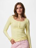 Product image thumbnail - PCKITTE  LONG SLEEVED TOP, French Vanilla | 1