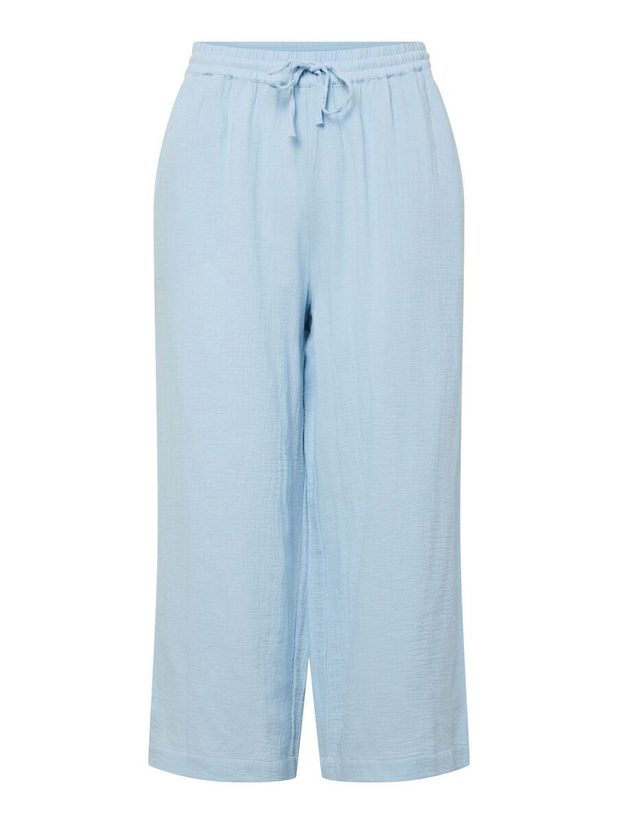 Carousel image - PCSASTINA HW MUSSELIN CULOTTES, Cashmere Blue | 5