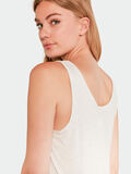 Pieces LOOSE FIT TOP SANS MANCHES, Bright White, highres - 17078843_BrightWhite_008.jpg