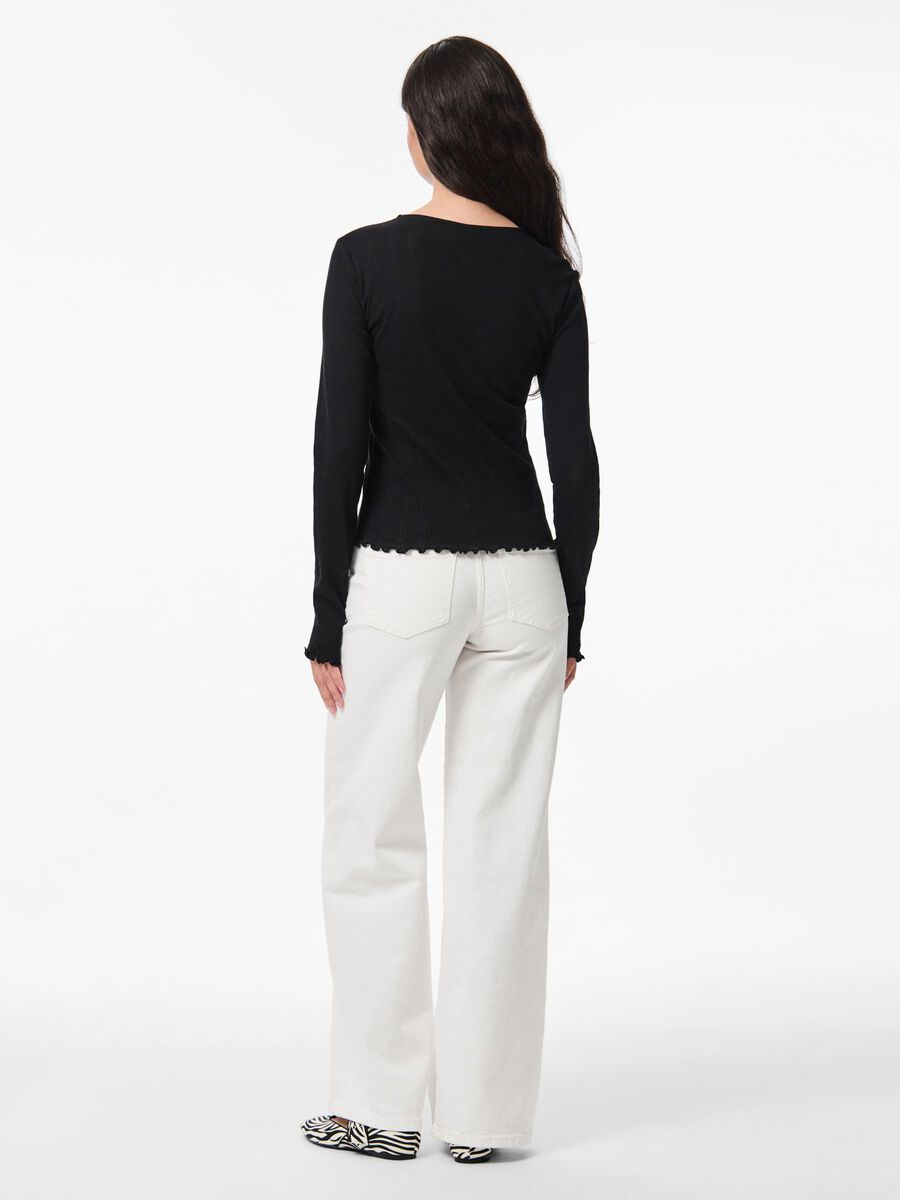 Pieces PCMARIE CARDIGAN, Black, highres - 17152189_Black_004.jpg