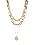 Pieces 3 CHAÎNES EN 1 COLLIER, Gold Colour, highres - 17113403_GoldColour_008.jpg