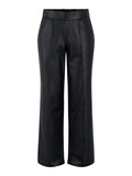 Pieces PCKORNELIA WIDE-LEG TROUSERS, Black, highres - 17119120_Black_001.jpg