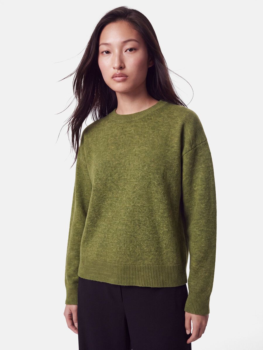 Product carousel image 1 PCSALLY PULL EN MAILLE, Sphagnum
