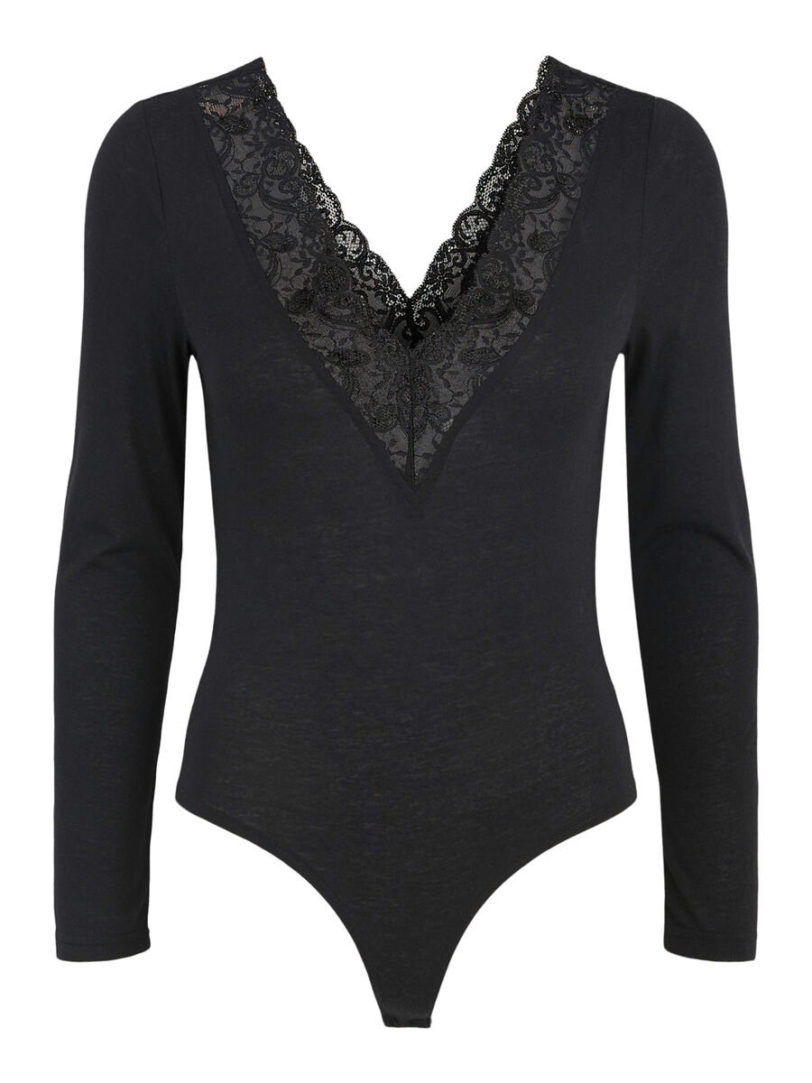 Pieces PCADRIANA BODYSUIT, Black, highres - 17111961_Black_001.jpg