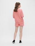 Pieces HIGH-WAIST SWEATSHORT, Tea Rose, highres - 17118868_TeaRose_004.jpg