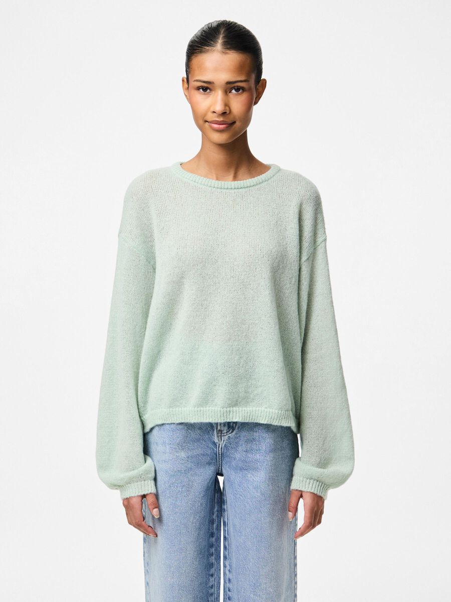 Pieces SWETER Z DZIANINY, Cameo Green, highres - 17157588_CameoGreen_003.jpg