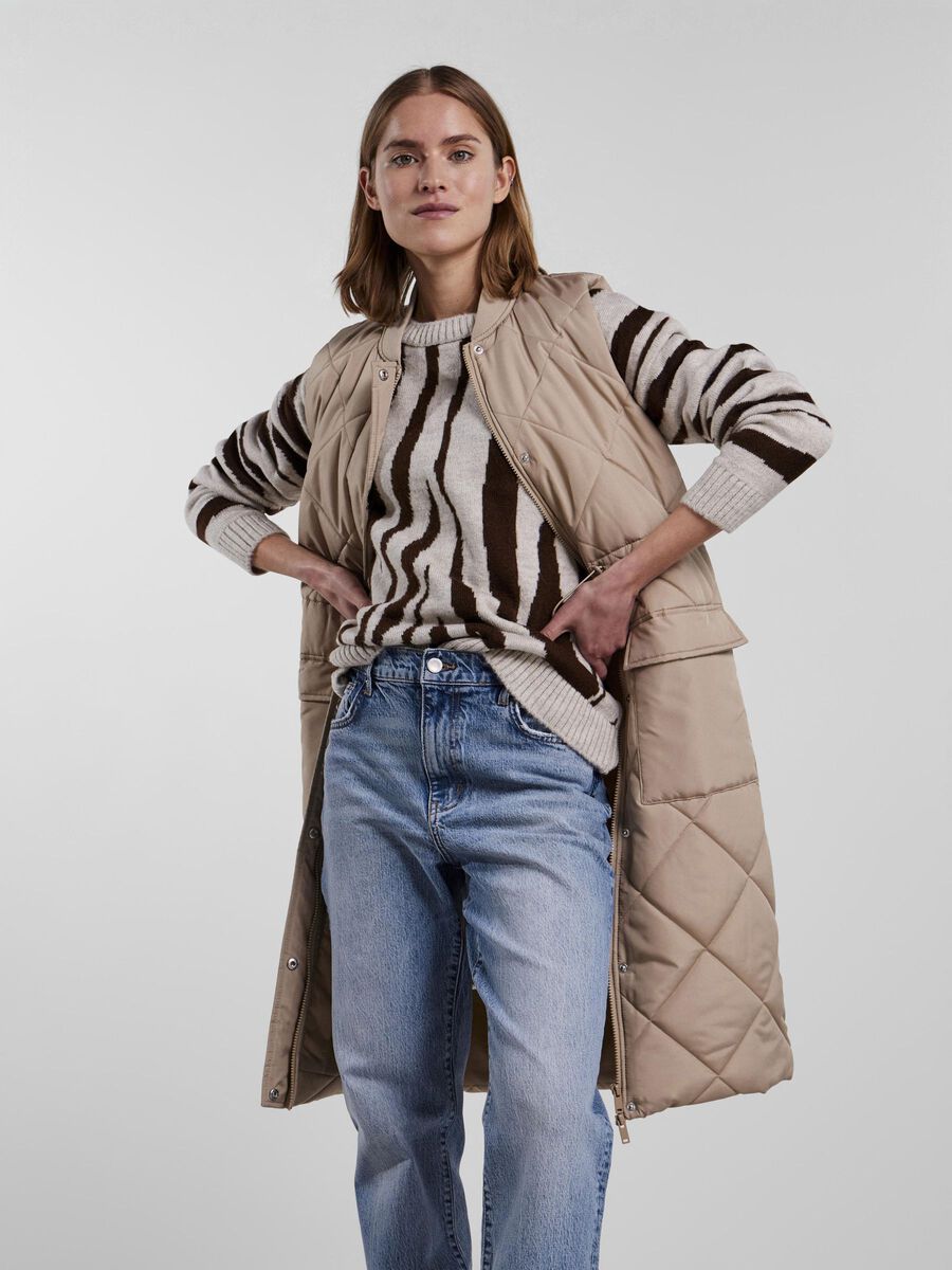 Pieces PCFAITH GILET, Silver Mink, highres - 17128557_SilverMink_003.jpg