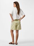 Product image thumbnail - PCBILLO MW TIE  DENIM SHORTS, French Vanilla | 3