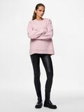 Product image thumbnail - PCNEW SHINY FLEECE MW LEGGINGS, Black | 1