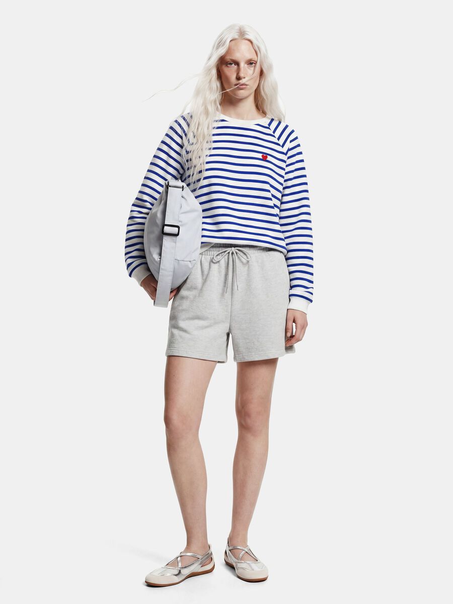 Product carousel image - PCGRETA BRODERI SWEATSHIRT, Cloud Dancer | 2
