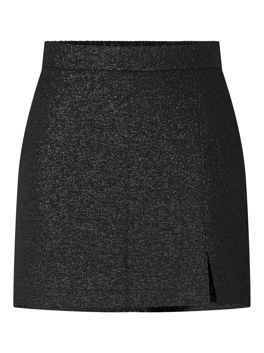 Product carousel image - PCBOSELLA GLITTER SKORT, Black | 6