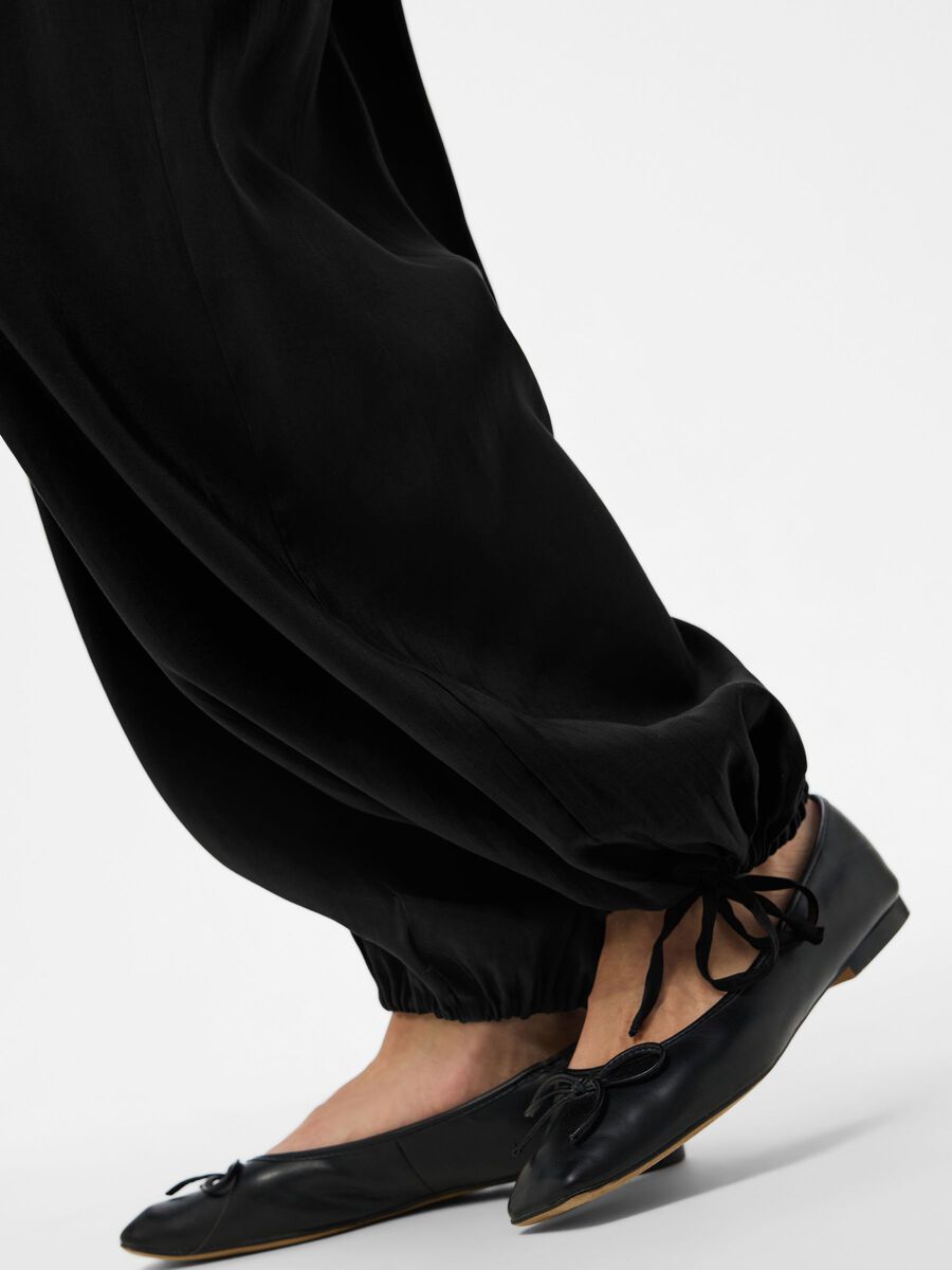 Carousel image 6 PCALAIA HW BALLOON  TROUSERS, Black