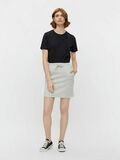 Pieces HIGH WAISTED ROK, Light Grey Melange, highres - 17116986_LightGreyMelange_005.jpg