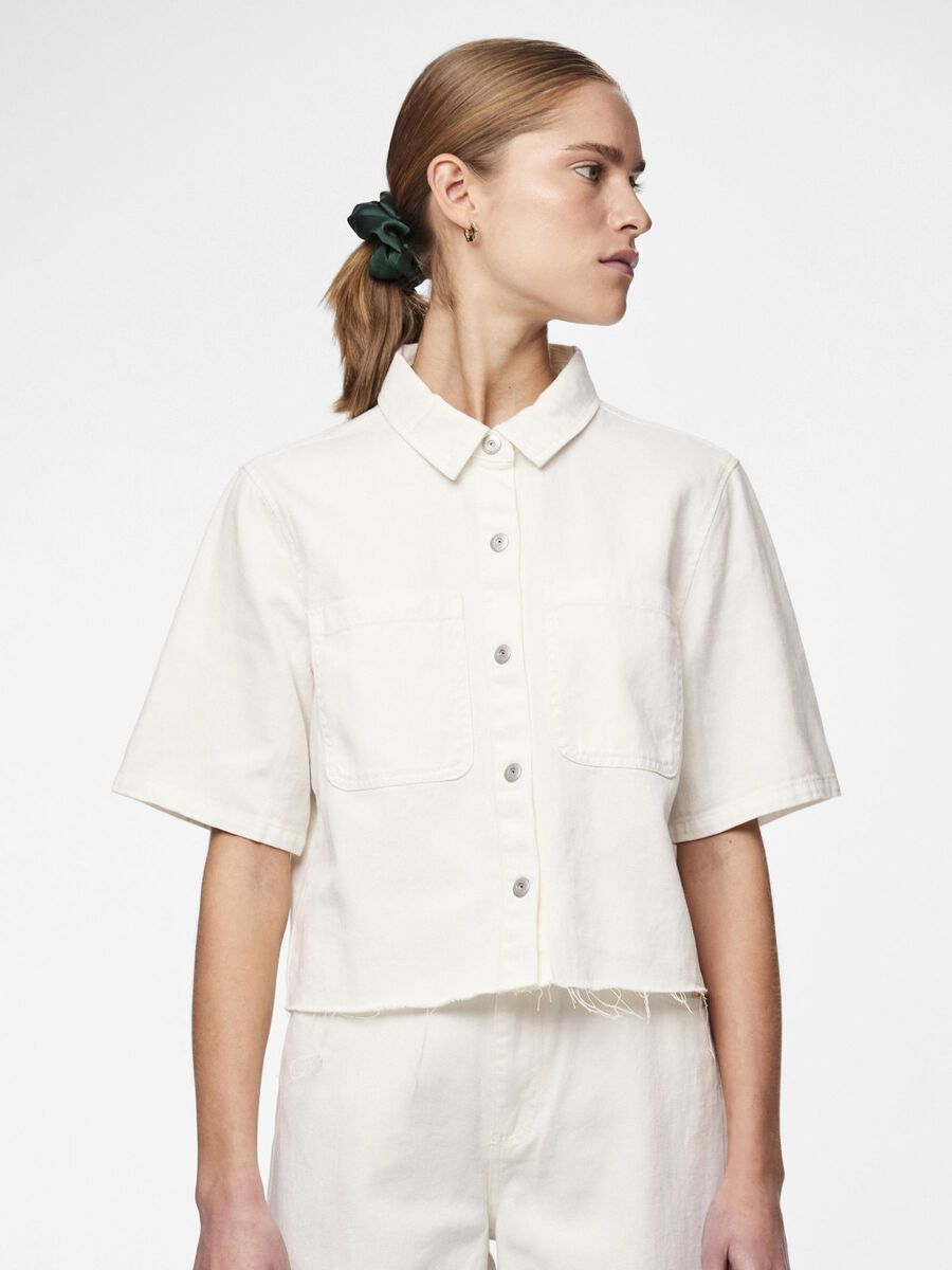 Camicia Donna PIECES Con Stampa – Traspirante, Materiali Sostenibili, Design Casual, Marchio Danese - 5