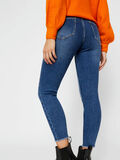 Pieces DESTROYED DETAIL SKINNY JEANS, Medium Blue Denim, highres - 17102093_MediumBlueDenim_007.jpg