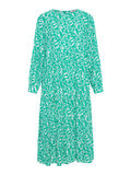 Pieces BLOMSTERPRINTET MIDI KJOLE, Simply Green, highres - 17097823_SimplyGreen_721144_001.jpg