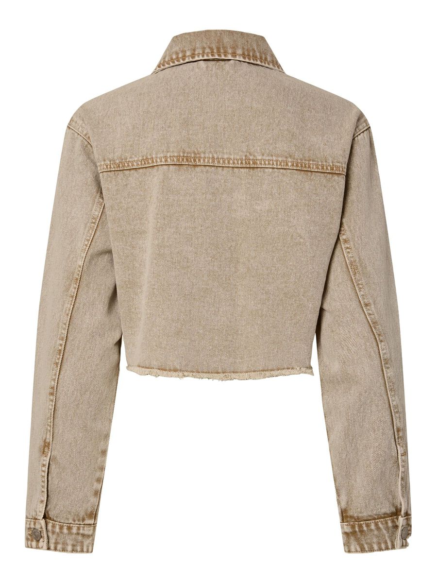 Product carousel image - PCFAY DENIM JACKET, Sandshell | 2