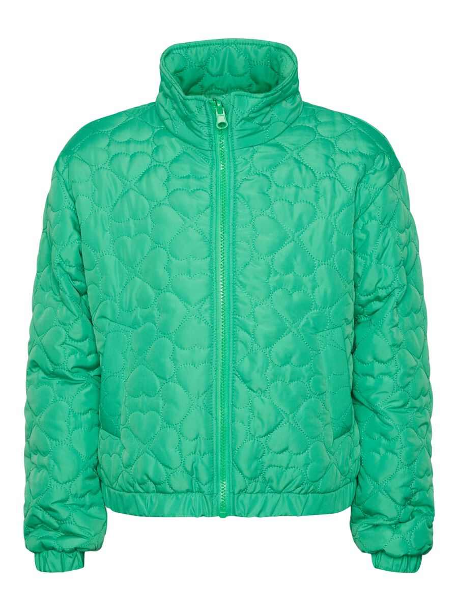 Pieces PKHEART QUILTED JACKET, Irish Green, highres - 17135526_IrishGreen_001.jpg