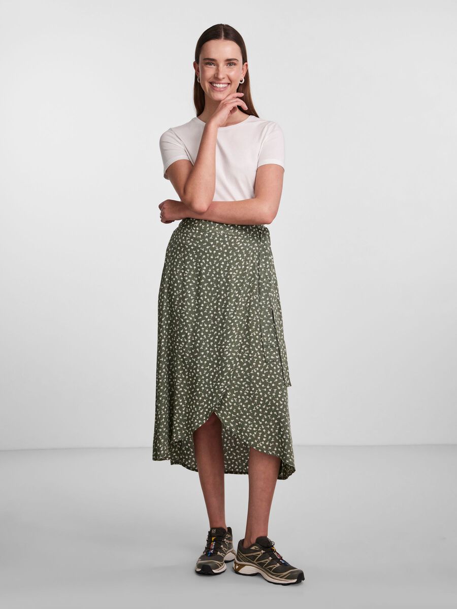 Pieces PCTALA WRAP SKIRT, Laurel Wreath, highres - 17133697_LaurelWreath_1008131_005.jpg