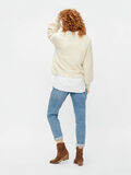 Pieces PCSHELBY KNITTED PULLOVER, Whitecap Gray, highres - 17107274_WhitecapGray_004.jpg