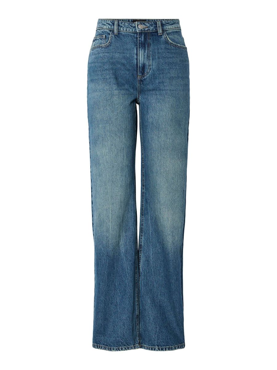 Product carousel image - PCKATE STRAIGHT FIT-JEANS, Medium Blue Denim | 1