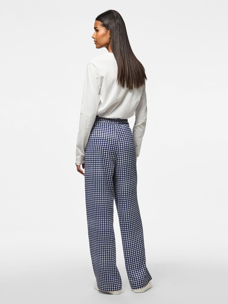 Pieces PCDULLIE WIDE-LEG TROUSERS, Maritime Blue, highres - 17160303_MaritimeBlue_1213723_004.jpg