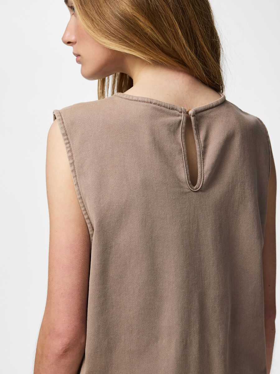 Carousel image - PCSALUME MINI JEANSKL&Auml;NNING, Taupe Gray | 4