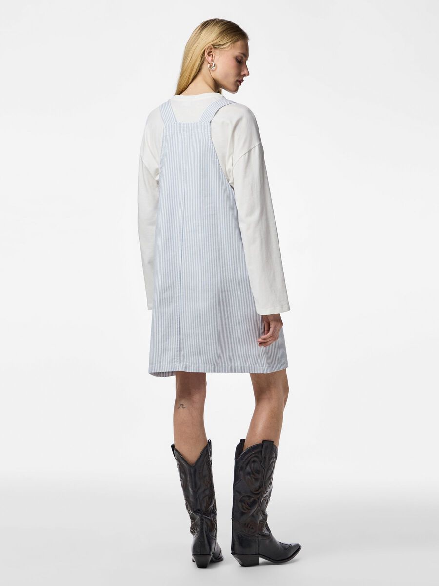 Carousel image - PCALLO PINAFORE DRESS, Cashmere Blue | 2