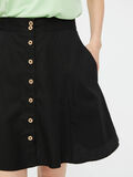 Pieces A-LINE MINI SKIRT, Black, highres - 17104653_Black_006.jpg