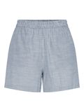 Pieces PCAPIA HW LINEN-BLEND SHORTS, Coronet Blue, highres - 17155307_CoronetBlue_1161539_001.jpg