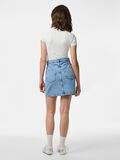 Pieces PCNOEL RHINESTEN MINI DENIMNEDERDEL, Light Blue Denim, highres - 17163260_LightBlueDenim_1245778_004.jpg