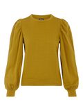 Pieces PCJASSI SWEATSHIRT, Ecru Olive, highres - 17106314_EcruOlive_001.jpg