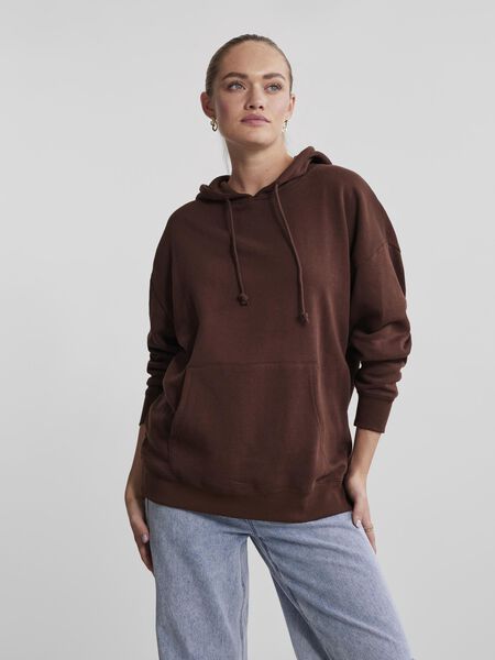 Pieces PCCHILLI HOODIE, Chicory Coffee, highres - 17126591_ChicoryCoffee_003.jpg