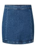 Product image thumbnail - PCSILKE - TH - FENTE MINI-JUPE, Medium Blue Denim | 6