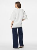 Pieces PCMUNA OVERSIZE T-SHIRT, Bright White, highres - 17159867_BrightWhite_1222450_004.jpg