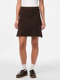 Product image thumbnail - PCJUNNA MINI SKIRT, Hot Fudge | 1