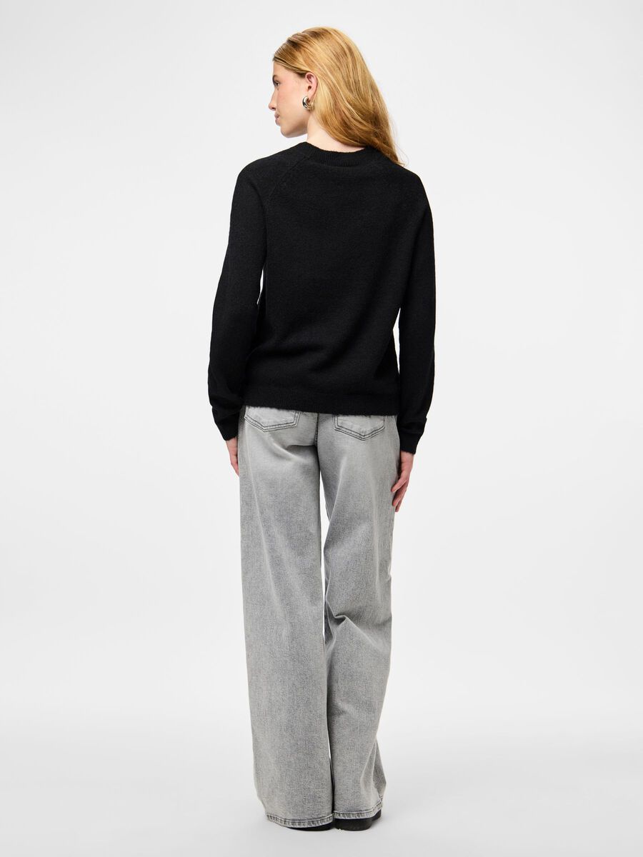Carousel image - PULLOVER A MAGLIA, Black | 2