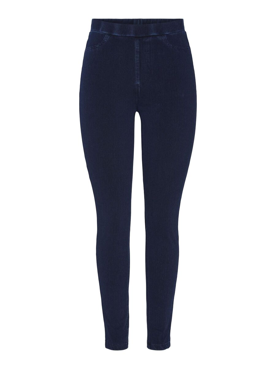 Pieces PCJUMBO FOXY MW JEGGINGS, Dark Blue, highres - 17154868_DarkBlue_001.jpg