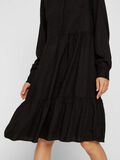 Pieces TEXTURED MIDI SHIRT DRESS, Black, highres - 17104343_Black_007.jpg