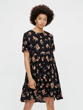 Pieces IMPRIMÉ FLORAL MINI-ROBE, Black, highres - 17114092_Black_853519_003.jpg