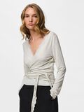 Product image thumbnail 1 PCBARBERA ROYA  WRAP TOP, Light Grey Melange