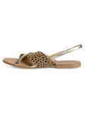 Pieces LEOPARD LEDER- SANDALEN, Gold Colour, highres - 17080053_GoldColour_008.jpg