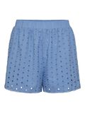 Pieces PANTALONCINI A VITA ALTA, Cornflower Blue, highres - 17139616_CornflowerBlue_001.jpg