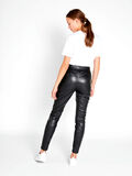 Pieces COATED TROUSERS, Black, highres - 17091951_Black_004.jpg