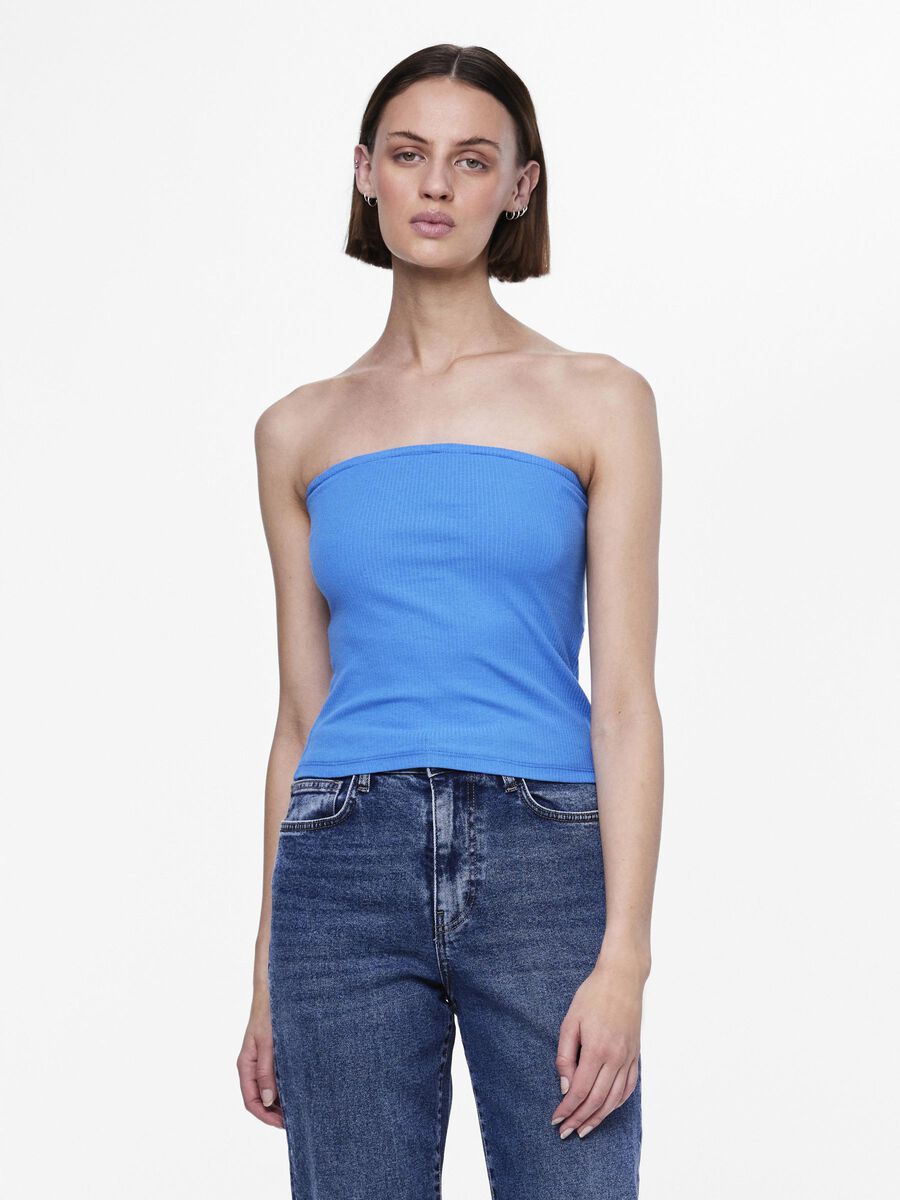 Pieces PCRUKA TUBE TOP, French Blue, highres - 17146308_FrenchBlue_003.jpg