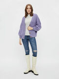 Pieces LOOSE FIT STRIKKET CARDIGAN, Sheer Lilac, highres - 17106362_SheerLilac_005.jpg