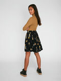 Pieces FLORAL PRINTED SKIRT, Black, highres - 17094688_Black_668181_004.jpg